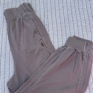 Free people cropped Jogger Pants- small